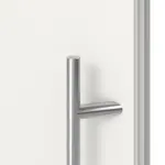 Haustür Smart AL-101 RAL 9016-RAL 9016 Detail Drücker