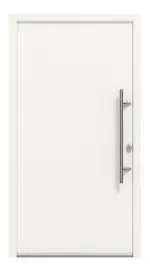 Haustür Smart AL-821 RAL 9016-RAL 9016 Frontansicht außen