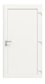 Haustür Smart AL-821 RAL 9016-RAL 9016 Frontansicht innen