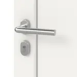 Haustür Smart AL-608 RAL 9016-RAL 9016 Detail Oberfläche