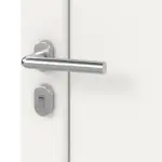 Haustür Smart AL-105 RAL 9016-RAL 9016 Detail Oberfläche