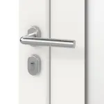 Haustür Smart AL-1216 RAL 9016-RAL 9016 Detail Oberfläche