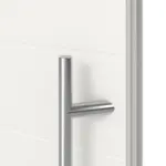 Haustür Smart X-812 RAL 9016-RAL 9016 Detail Drücker