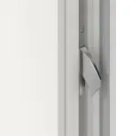 Haustür Smart X-812 RAL 9016-RAL 9016 Detail Schließer