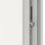 Haustür Kunststoff Premium F026 RAL 9016-RAL 9016 Detail Schließer