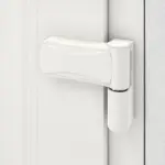 Haustür Kunststoff Premium F026 RAL 9016-RAL 9016 Detail Bänder