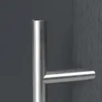 Haustür Kunststoff Premium F036 RAL 7016-RAL 9016 Detail Drücker