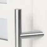 Haustür Kunststoff Premium F044 RAL 9016-RAL 9016 Detail Drücker