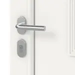 Haustür Kunststoff Premium T003 Golden Oak-RAL 9016 Detail Oberfläche