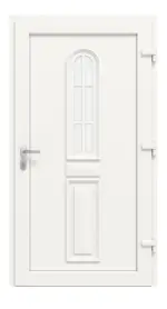 Haustür Kunststoff Premium T012 RAL 7016-RAL 9016 Frontansicht innen