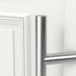 Haustür Kunststoff Premium T015 RAL 9016-RAL 9016 Detail Drücker