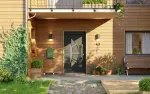 Haustür Kunststoff Premium T035 RAL 7016-RAL 9016 Stilwelt main