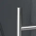 Haustür Kunststoff Premium T035 RAL 7016-RAL 9016 Detail Drücker