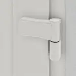 Haustür Kunststoff Premium T043 RAL 9016-RAL 9016 Detail Bänder