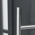 Haustür Kunststoff Premium T043 RAL 7016-RAL 7016 Detail Drücker