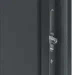 Haustür Kunststoff Premium T043 RAL 7016-RAL 7016 Detail Schließer