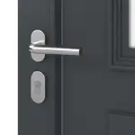 Haustür Kunststoff Premium T043 RAL 7016-RAL 7016 Detail Oberfläche