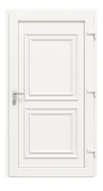 Haustür Kunststoff Premium T046 RAL 9016-RAL 9016 Frontansicht innen