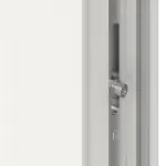 Haustür Kunststoff Premium T046 RAL 9016-RAL 9016 Detail Schließer