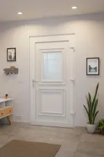 Haustür Kunststoff Premium T047 RAL 9016-RAL 9016 Stilwelt innen