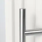 Haustür Kunststoff Premium T047 RAL 9016-RAL 9016 Detail Drücker