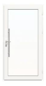 Meeth Haustür Optima 60 Golden Oak-RAL 9016 Frontansicht innen