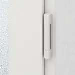 Detail Bänder von Kunststoff Nebeneingangstür JM NETK 03 in RAL 9016