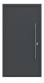 Hörmann Haustür ISOPRO IP 010 RAL 7016-RAL 7016 Frontansicht außen