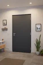 Hörmann Haustür ISOPRO IP 015 RAL 7016-RAL 7016 Stilwelt innen