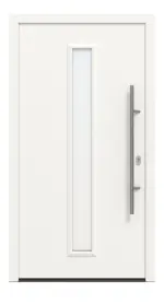 Hörmann Haustür ISOPRO IP 020 RAL 9016-RAL 9016 Frontansicht außen