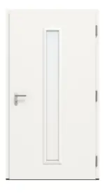 Hörmann Haustür ISOPRO IP 020 RAL 9016-RAL 9016 Frontansicht innen