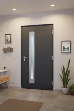 Hörmann Haustür ISOPRO IP 780 RAL 7016-RAL 7016 Stilwelt innen