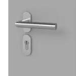 Hörmann Haustür ISOPRO IP 780 RAL 9006-RAL 9006 Detail Oberfläche