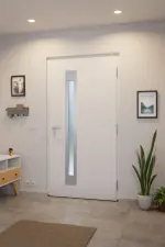 Hörmann Haustür ISOPRO IP 780 RAL 9016-RAL 9016 Stilwelt innen