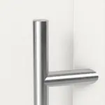 Haustür Kunststoff Premium F001 RAL 9016-RAL 9016 Detail Drücker