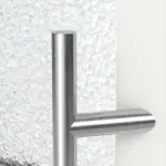 Haustür Kunststoff Premium F002 RAL 9016-RAL 9016 Detail Drücker