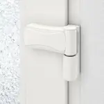 Haustür Kunststoff Premium F002 RAL 7016-RAL 9016 Detail Bänder