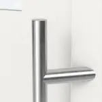 Haustür Kunststoff Premium F010 RAL 9016-RAL 9016 Detail Drücker