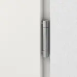 Detail Bänder von Stahl Nebeneingangstür TEMIDA S68 ZL RAL 9016