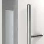 Haustür System S68 ZL ARCTIC Temidas RAL 9016-RAL 9016 Detail Drücker