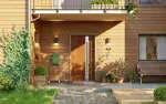 Haustür System S68 2ZA Temidas Golden Oak-Golden Oak Stilwelt main
