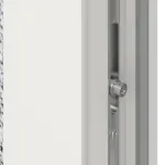 Haustür Kunststoff Premium Plus F002 RAL 9016-RAL 9016 Detail Schließer