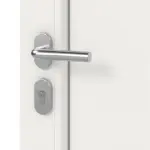 Haustür Kunststoff Premium Plus F002 RAL 9016-RAL 9016 Detail Oberfläche