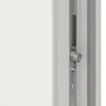 Haustür Kunststoff Premium Plus F010 RAL 9016-RAL 9016 Detail Schließer