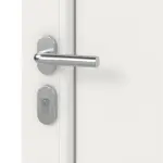 Haustür Kunststoff Premium Plus F010 RAL 9016-RAL 9016 Detail Oberfläche