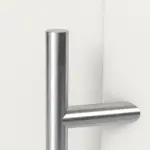 Haustür Kunststoff Premium Plus F011 RAL 9016-RAL 9016 Detail Drücker