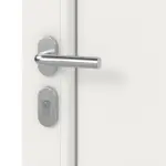 Haustür Kunststoff Premium Plus F011 RAL 9016-RAL 9016 Detail Oberfläche