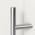 Haustür Kunststoff Premium Plus F012 RAL 9016-RAL 9016 Detail Drücker