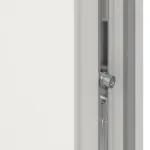 Haustür Kunststoff Premium Plus F020 RAL 9016-RAL 9016 Detail Schließer
