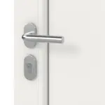 Haustür Kunststoff Premium Plus F020 RAL 9016-RAL 9016 Detail Oberfläche